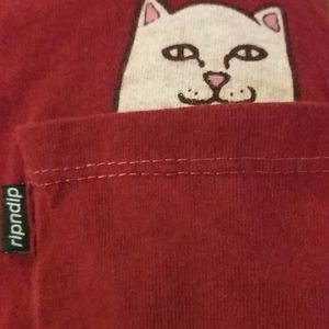 Rip and dip long sleeve shirt